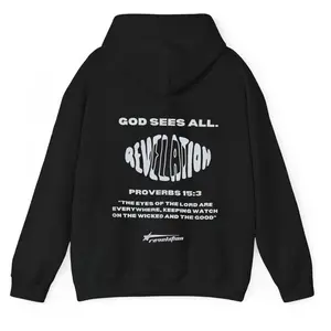 God see alls Christian Bible Verse Hoodie for Women Unisex Hoodie Gift For Men, For Women