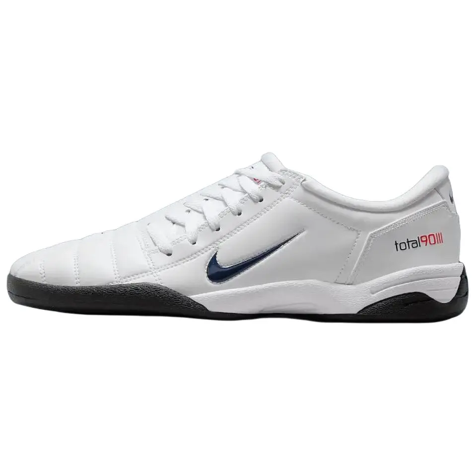 Nike Total 90 3 Sp Psg Paris Saint Germain White Midnight Navy Stylish Comfortable Durable Non-slip Soccer Cleats IH4467-100