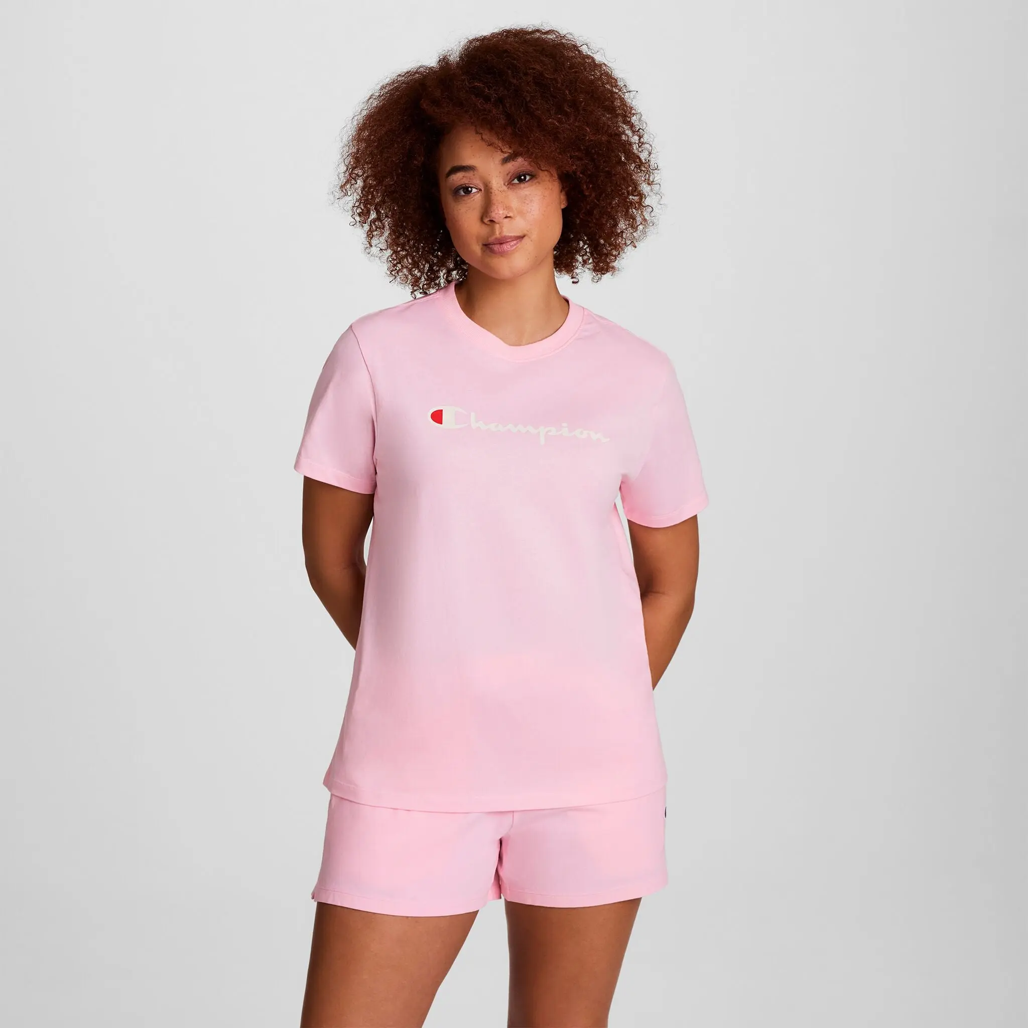Champion Classic T-Shirt, Script Logo