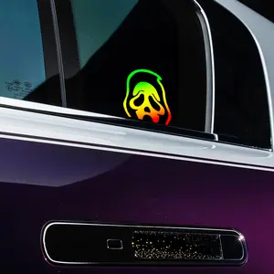 Hugexpen Ghost - PVC Sticker Ghost Decal Car Sticker Motorcycle  Decal for Car Window and Paint