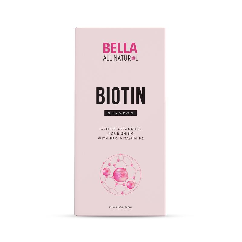 Bella All Natural Biotin Shampoo with Pro Vitamin B5