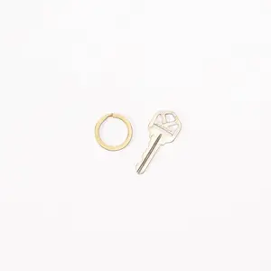 Large (28mm) Brass Split Ring for Keychain