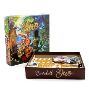 Forest Adventure Themed Board Game, Animal Moonlit Adventure Strategy Board Game, Family and Friends Gathering Easter Thanksgiving Carnival Spring Festival Party Entertainment Interactive Tabletop Game, Family Fun Game, Family Board Games