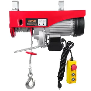 2200 lbs Attic Lift, 1600W 110V Electric Hoist with 14ft Wired Remote Control, 40ft Single Cable Lifting Height & Pure Copper Motor, for Garage Warehouse Factory