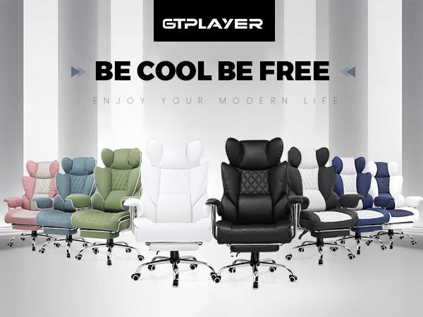 2026 Model Gaming Office Chair with Spring Waist Support Ergonomic Design Large Backrest Soft Padding & Armrests Height Adjustable 360° Swivel Fully Upgraded 2026 Model Gaming Office Chair with Spring Waist Support Ergonomic Design Large Backrest Soft Padding & Armrests Height Adjustable 360° Swivel Fully Upgraded