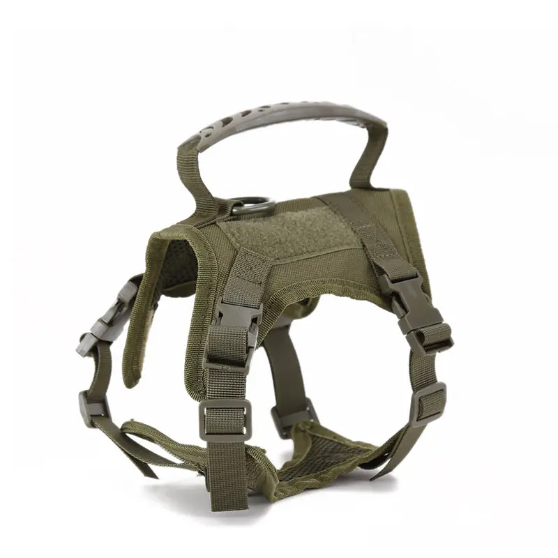 Cat Tactical Harness with Matching Leash, Adjustable Nylon Webbing, Adjustable Fit for Controlled Walks