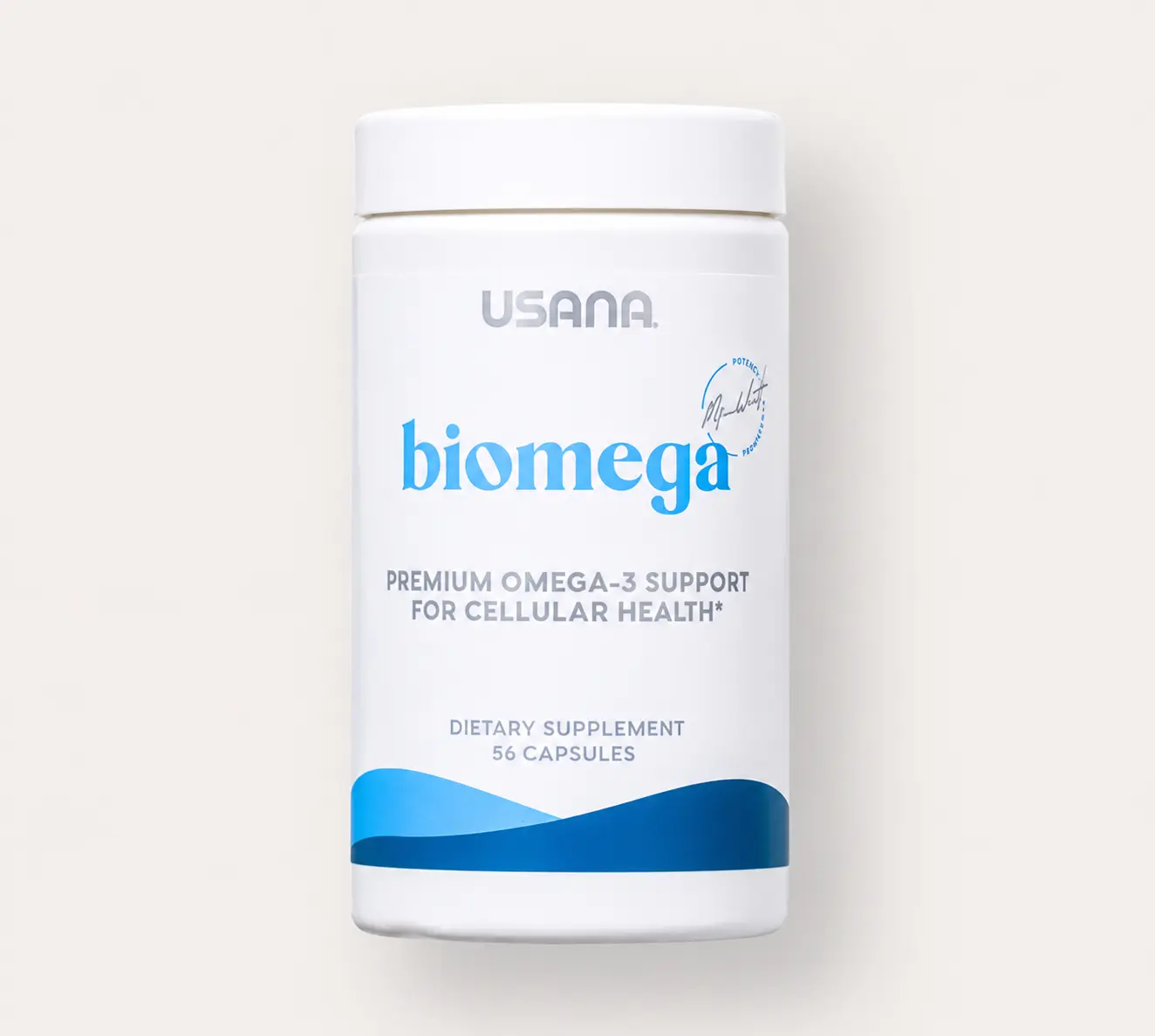 USANA BiOmega | Omega-3 Fish Oil Supplement with EPA, DHA & Vitamin D3 | Omega-3 Softgels | Fish Oil Softgels | EPA DHA Formula | Vitamin D3 | 56 Softgels | USANA Omega | Original USANA Product | Omega-3 Formula for Adults | Marine Omega Nutrient Formula