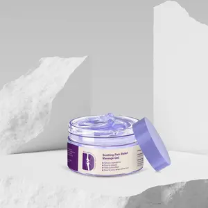 Joint Pain Gel Purple Gel, Soothing Massage Cream - Rapid Relief Muscle Gel for Knees, Lumbar, Neck, Hands, and Feet