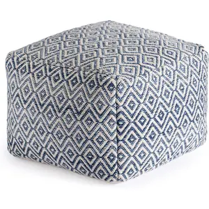 Ottoman foot rest pouf, handmade ottoman pouf, comfortable foot stool, decorative floor seating for living room decor, bedroom and home décor accent — nightlife