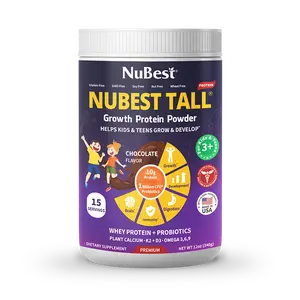 NuBest Tall Protein, Support Healthy Development & Strengthen Immunity, Chocolate Shake, 15 servings