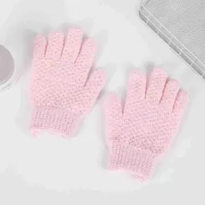 Antibacterial Five-Finger Bath Glove, Exfoliating Home Shower Accessory, Unisex, Gentle on Skin, Ideal for Daily Use