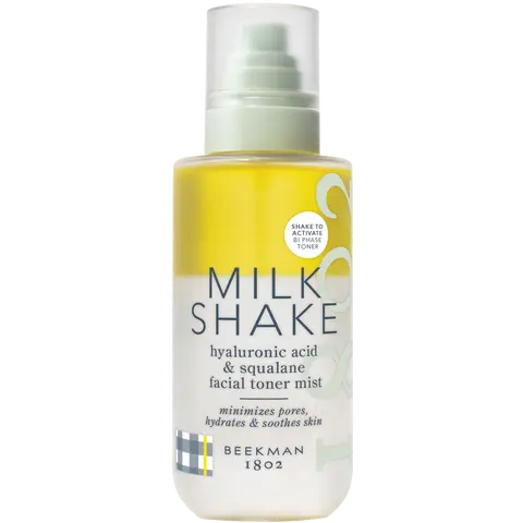 Milk Shake Hyaluronic Acid & Squalane Facial Toner Mist; Hydrates, Soothes Skin, Sensitive, Mugwort, Hydration, Minimizes Pores