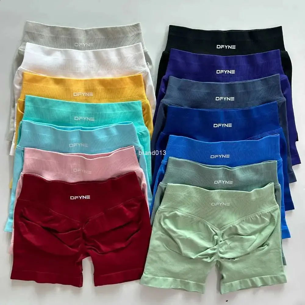DFYNE Impact Shorts 4.5", High Waist Women Gym Shorts, Fitness Fashion, Active Wear Comfortable & Stylish