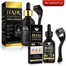 0.25mm Microneedle Beard & Scalp Kit with Alcohol-Free Biotin Scalp Serum - Anti Hair Loss Haircare Treatment for Adults to Make Hair Stronger, Ideal Birthday Gift Set
