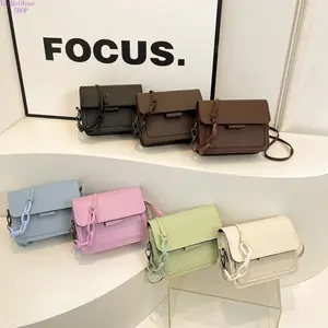 2026 New Ins Minimalist PU Small Square Bag for Women, Cross-Border Trend Casual Single Shoulder Purse, Stylish Compact Mini Crossbody Handbag, Lightweight Elegant Daily Bag Ideal for Daily Outings, Shopping, Commute & Daily Matching,summervibes