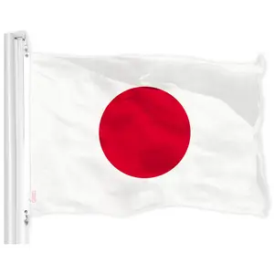 Japan (Japanese) Flag 150D Printed Polyester 3x5 Ft