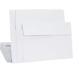 50 Packs 4x6 Self Seal Envelopes for Weddings Invitations Greeting Cards Ideal for Event Planners DIY Crafters & Party Hosts