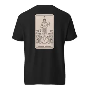 Muscle Mommy Tarot Card Pump Cover Gym T-Shirt