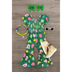 Green Lucky Charm Jumpsuit