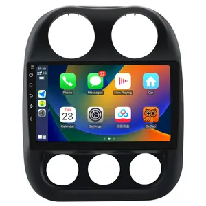 Tarnavo 10.1 Inch Car Stereo Radio Compatible for Jeep Patriot Compass 2010-2016 with Wireless CarPlay Android Auto,Android 13 Player Radio with Bluetooth,WiFi,SWC,Support GPS