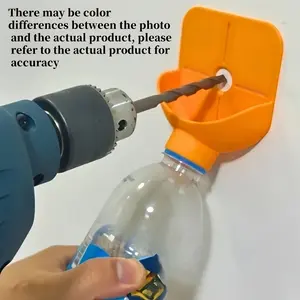 Durable Plastic Drill Dust Collector, Easy Installation on Bottles, Collect Wood Shavings and Dust, Simple Cleanup, Ideal for Furniture Repair