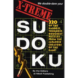 X-Treme Sudoku by Editors of Nikoli Publishing [Paperback Book]