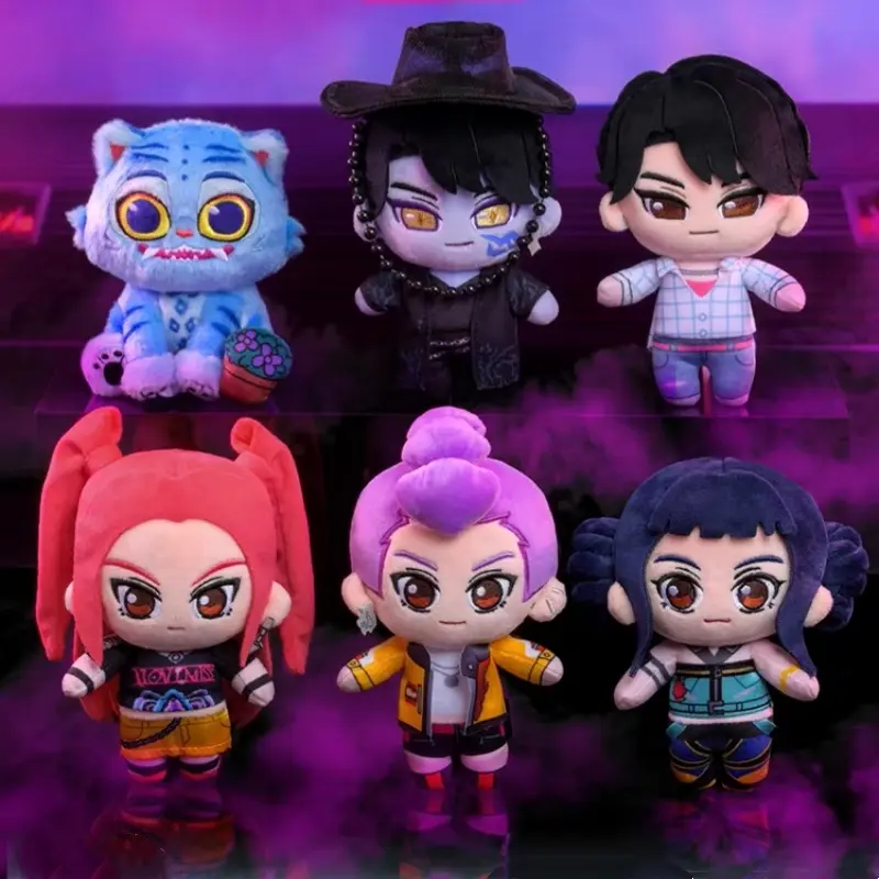 Hot Toys Cosbi KPOP  Plush Keychain Blind Box, Collectible BagCharm for Backpacks, Cute Anime Figure Toy Gift for K-Pop Fans & Collectors