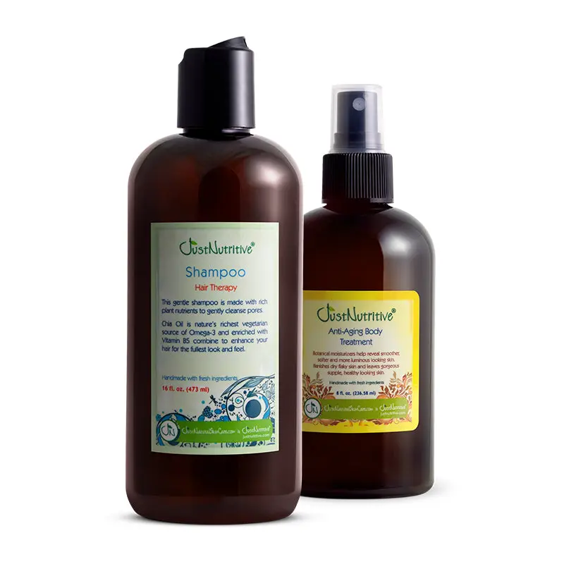 Hair Loss Shampoo & Anti-Aging Body Treatment Duo