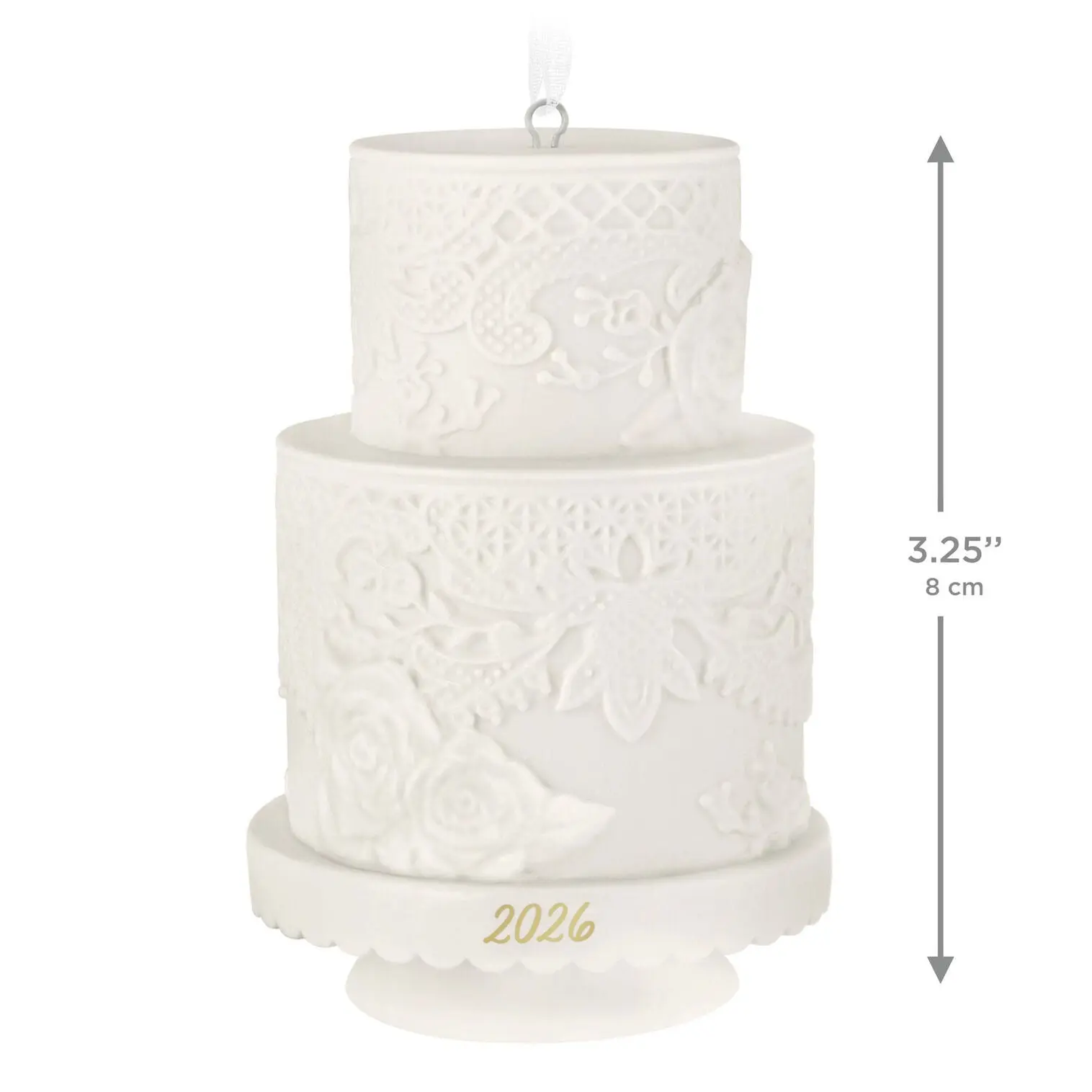 ORNAMENT-WEDDING CAKE