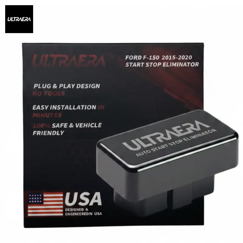 UltraEra Auto Start Stop Eliminator for Ford F150 2015 2016 2017 2018 2019 2020 Turn Off Idle Engine Stop Start System Disabler Easy Install OBD Connect Plug Play Accessories sohochic