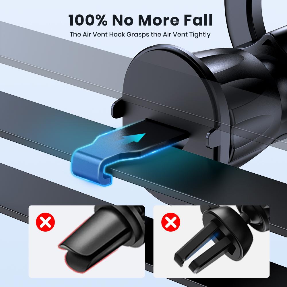 TOPK Mag-Safe Phone Holder Car, Magnetic Phone Car Mount, Air Vent Car Phone Holder with Strongest Magnet, Car Cradle for iPhone