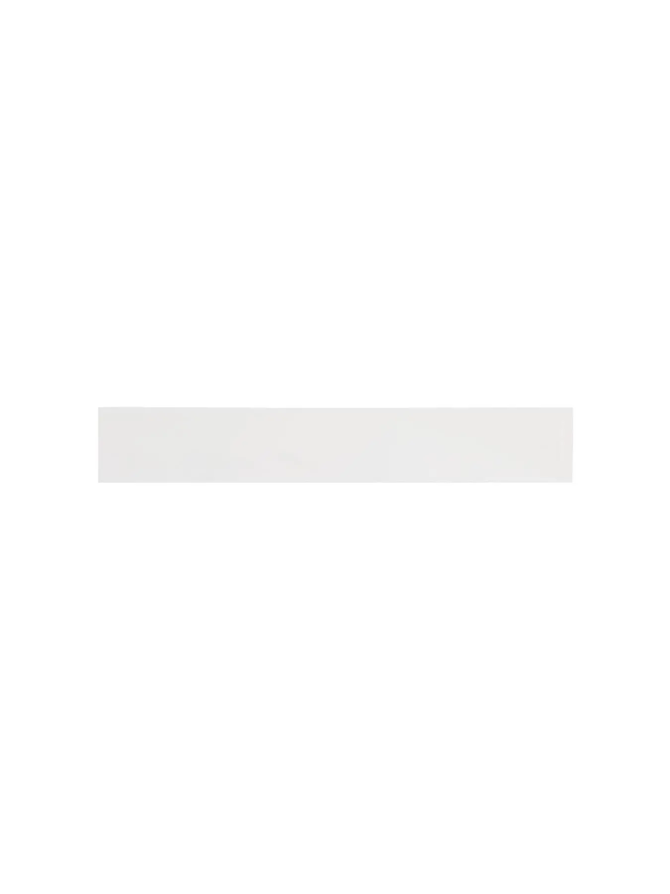 Elegant Decor BS1024VW 24 in. Backsplash in Ivory White