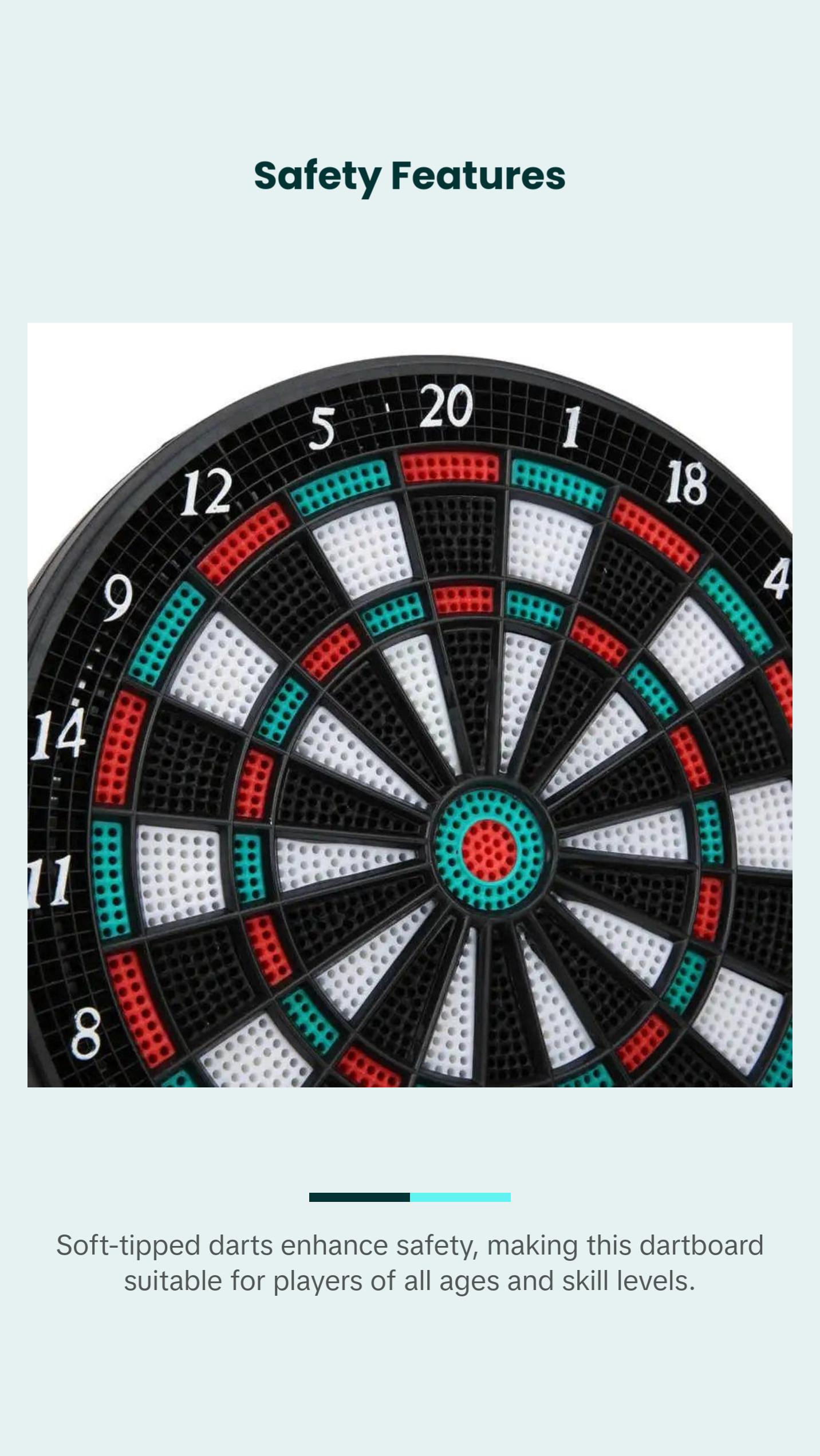 Soft Dart Board (Automatic Scoring)