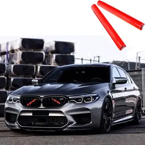Bmw Car Grille Insert Trim Cover Set, Durable Sporty Style Accessories, Enhance Appearance, Suitable for Bmw Models, 2 Pieces, Vehicle Accessories