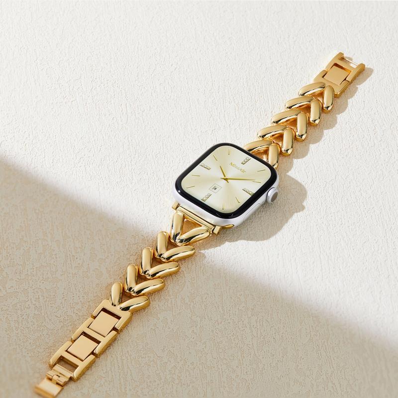 MISSAIR V-Line Band Compatible with Apple Watch Series 11 10 9 8 7 6 5 4 3 2 1, SE, Ultra - Adjustable Bracelet Strap Wearable Accessories