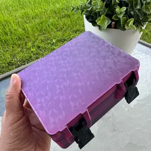 Healthcare Portable Vial Storage Case for 3ml & 5ml Bottles, Secure Organizer with Dual Locks