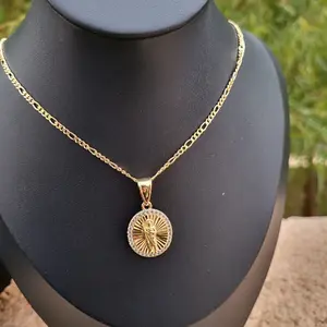 Saint Jude Thaddeus Image Necklace for Men and Women