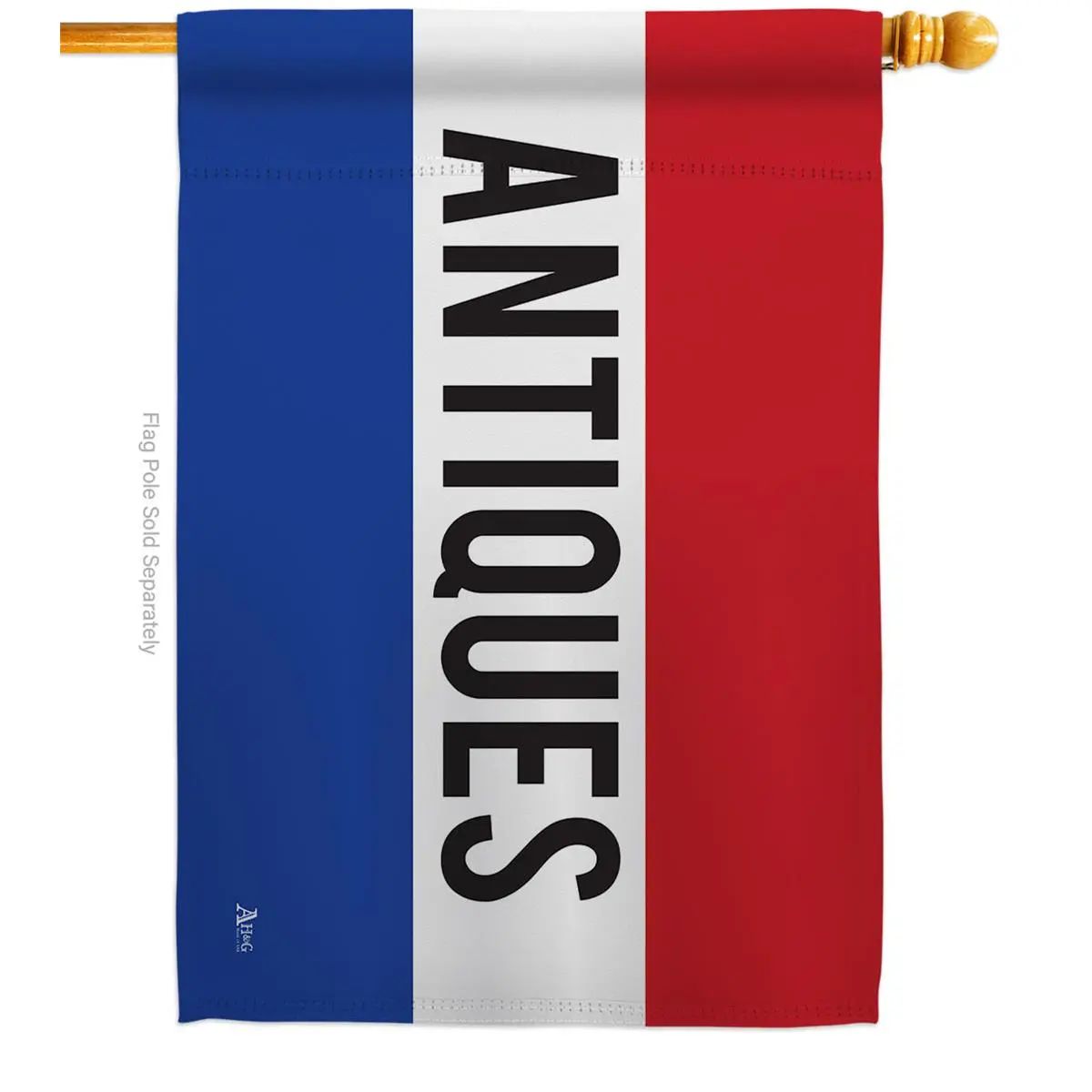 Antiques Novelty Merchant 28 x 40 in. Double-Sided Decorative Horizontal House Flags for Decoration Banner Garden Yard Gift