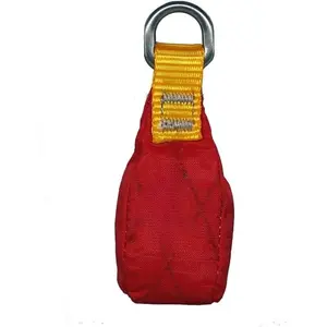 Throw Weight Bag, Durable Climbing Rope Bag for Arborists, Tree Throw Bag for Rock Spelunking (Red-250)