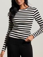 Black and Cream Stripes