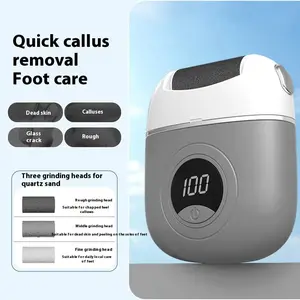 Electric Callus Remover Waterproof - USB-C Rechargeable 3 Grinding Heads