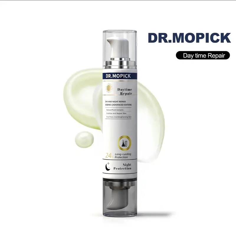 DR.MOPICK 24H Repair 2-in-1 Day & Night Dual-Head Essence | Salicylic Acid + Sulfur + Niacinamide | Blemish-Prone Skin Defense + Skin Refresh Support + Daily Calm Comfort