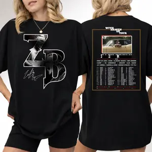 ZB With Heaven on Tour 2026 T-Shirt,Hoodie, ZB Western Bull Skull Shirt, ZB Country Music, Concert Outfit, Gift For Fan V7