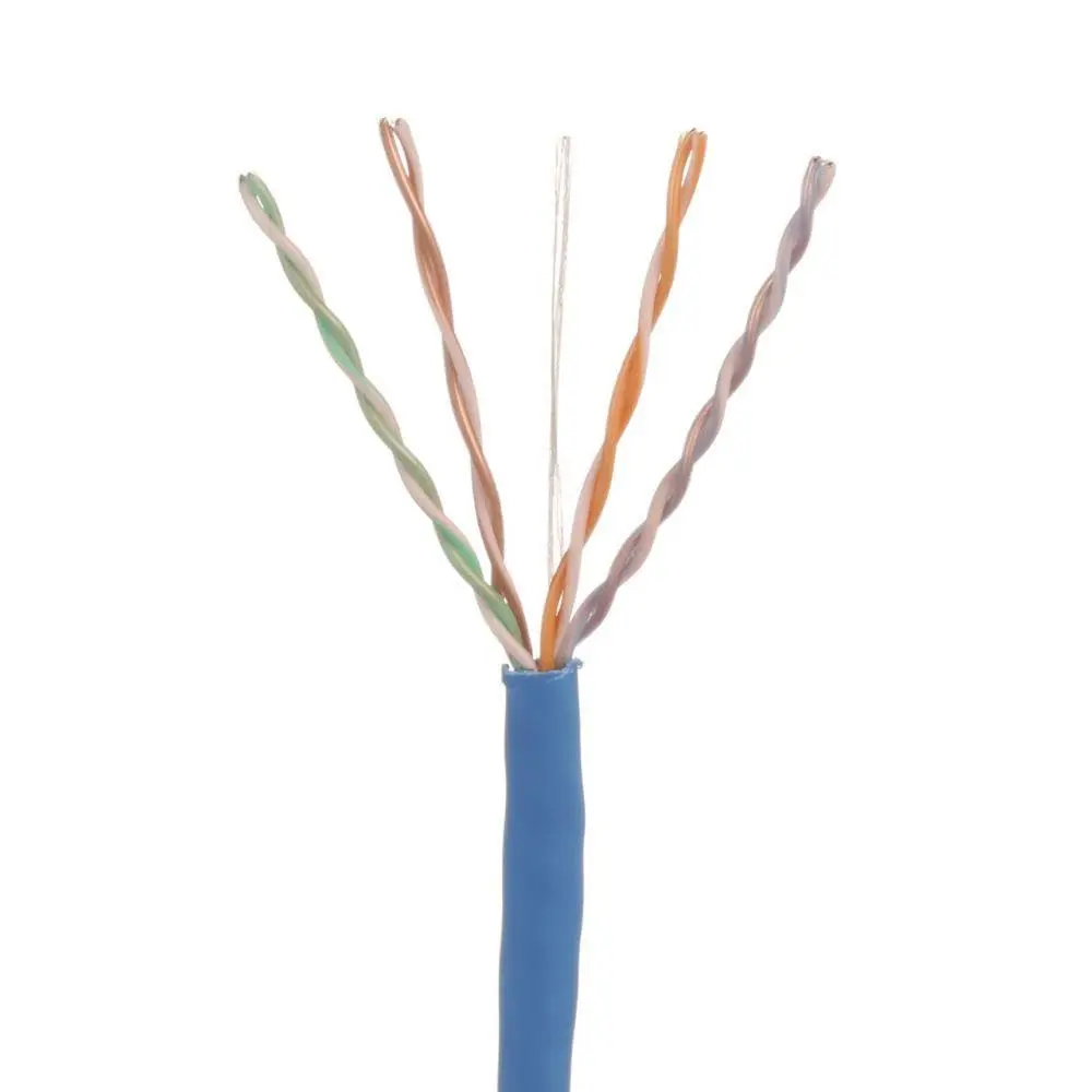 CC CAT6 4-P 24AWG U/UTP BU 1000FT PK1000
