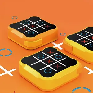 3 in 1 Electronic Tic Tac Toe Game, Handheld Digital Tic Tac Toe Bolt Game with Silent Mode, Portable Educational Toy Gift for Kids & Adults Christmas-Day Black-Friday-2025 Halloween-2K25