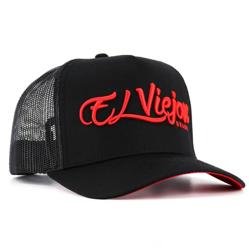 Casquette El Viejon Gallo - Rouge Et Blanc - Plat - Neuve