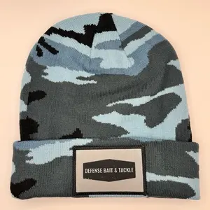 Defense Bait and Tackle Camo beanie- 2 colors