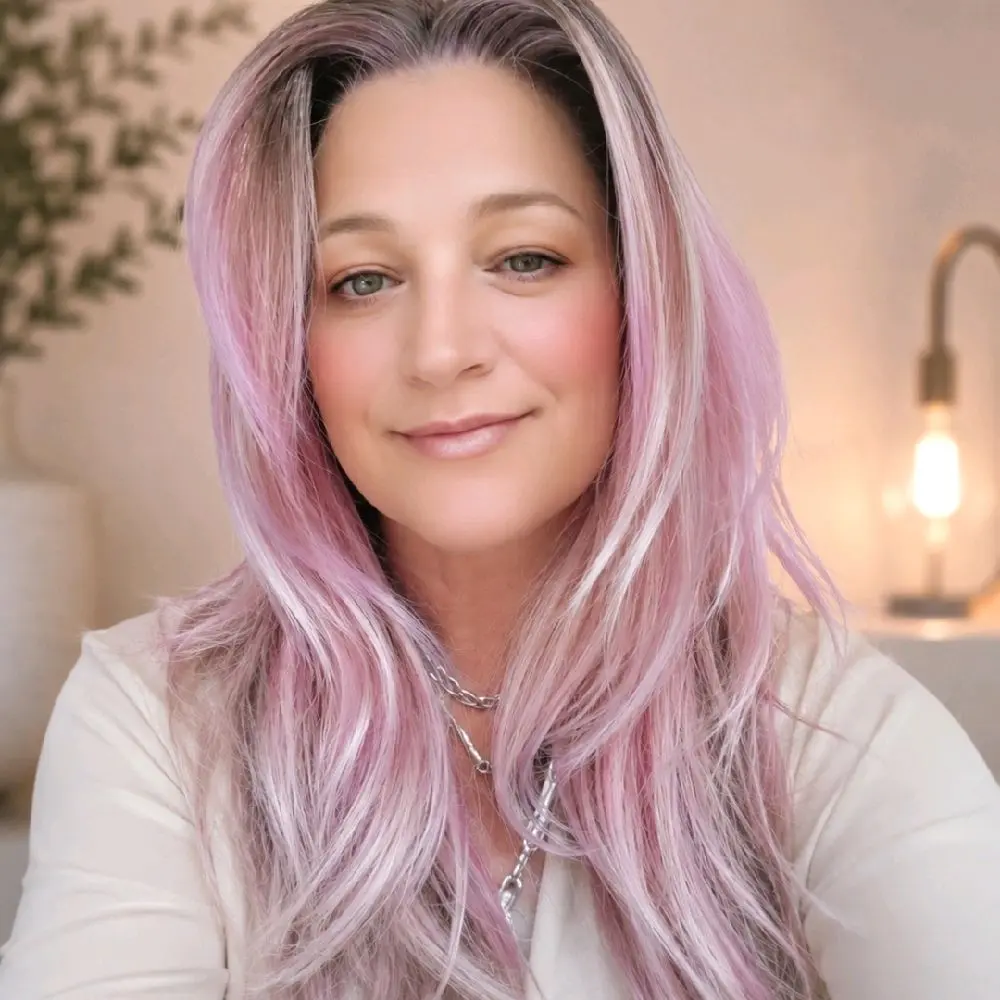 New Release Diesel C1310209K  Lilac blonde straight. 20" layers. Low demsity, free cut