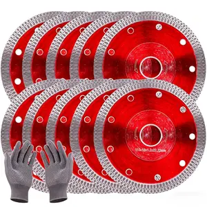 4-1/2" Super Thin Diamond Blade for Ceramic Porcelain Tile, Indestructible Disc for Tile Cutter & Angle Grinder