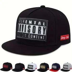 1 Bold Men's Hip-Hop Hat - Various Colors Lightweight Acrylic and Polyester Fiber, Casual Style with Mesh Back, Suitable for Outdoor Wear, Hip-Hop Hat